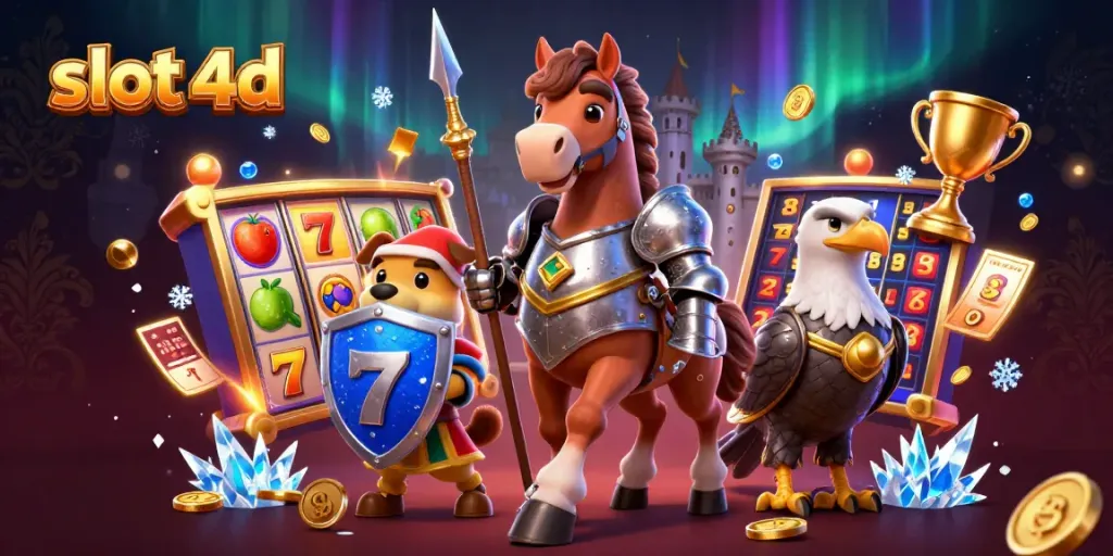 Menangkan slot 4d dengan grafik menarik dan elemen permainan yang kaya.