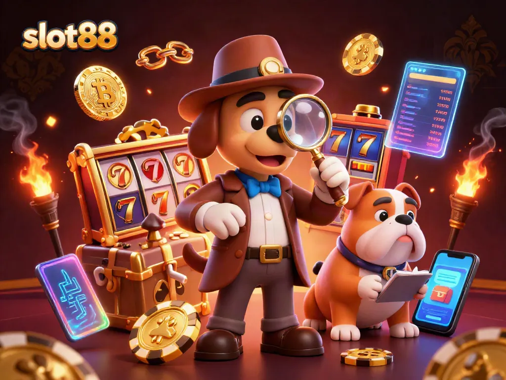 Slot88 menawarkan permainan slot dengan detektif dan teman anjing yang menemukan petunjuk kasino.