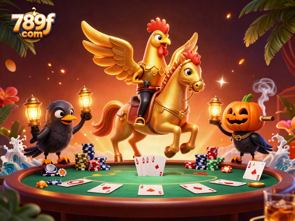 Engage with thrilling poker games at 789f com in this lively casino scene.
