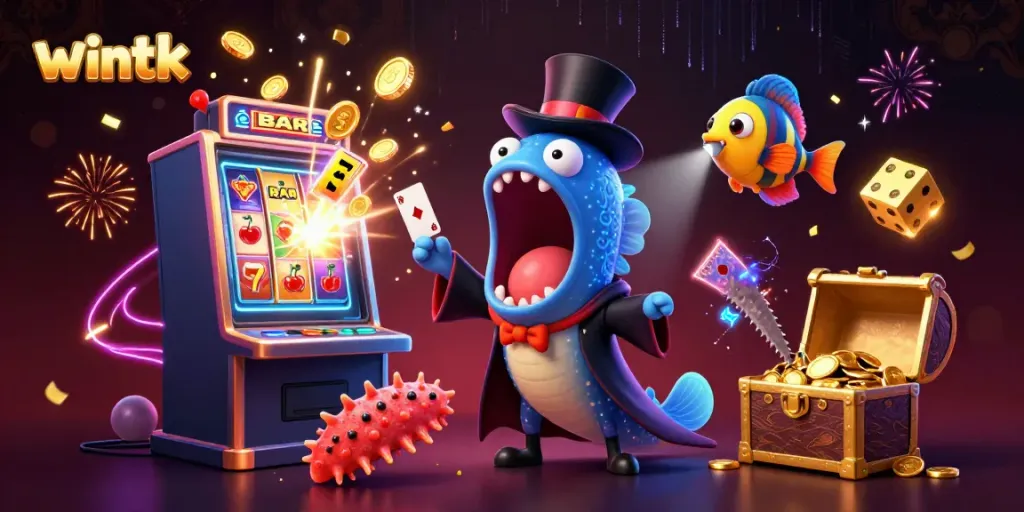 Experience the thrill of wintk with vibrant casino creatures and dynamic game elements
