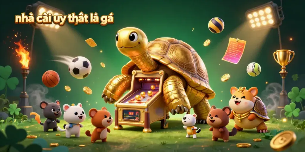 Engage with nhà cái uy tín là gì through a vibrant casino scene featuring exciting sports betting elements.