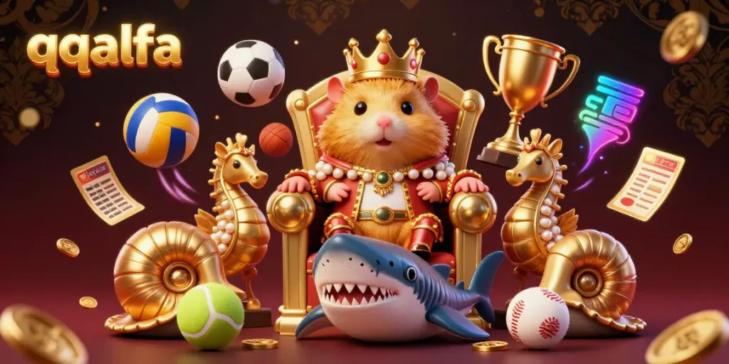 Menangkan taruhan olahraga dengan qqalfa, raja hamsters bersinar dan elemen taruhan dinamis.
