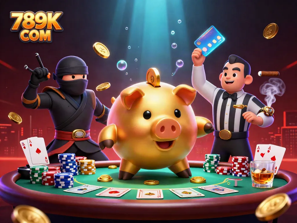 Experience thrilling moments with 789K COM in a vibrant online casino showdown featuring dynamic characters.