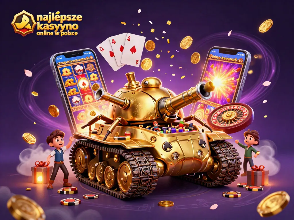 Experience excitement at najlepsze kasyno online w polsce with vibrant games and golden rewards erupting.