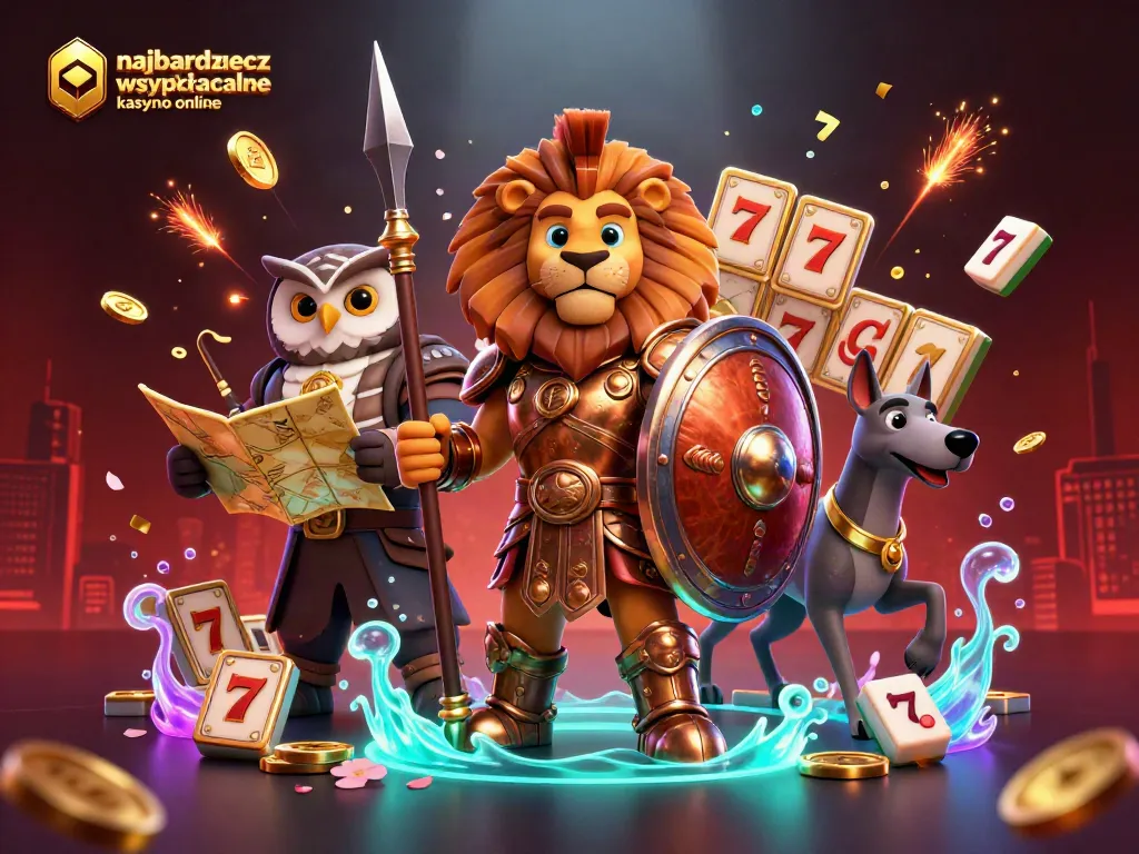 Experience the excitement of the najbardziej wypłacalne kasyno online with dynamic characters and vibrant casino elements.