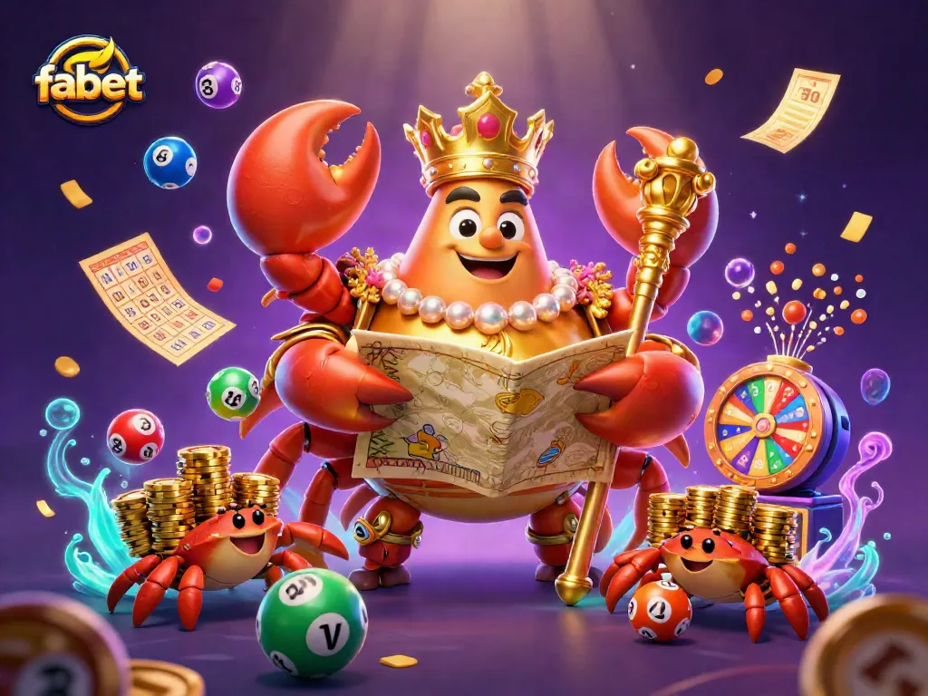 Experience exhilarating gameplay at fabet with the vibrant 3D casino scene full of action.