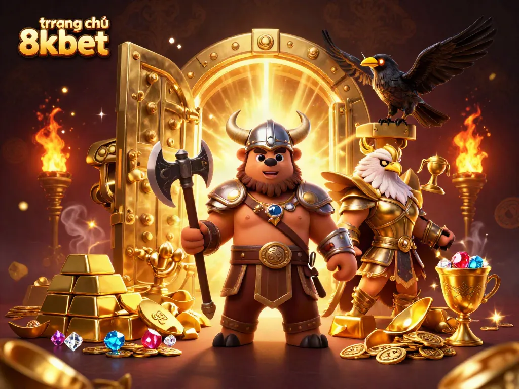 Engage with vivid adventures on trang chủ 8xbet featuring 3D characters and rich casino elements.